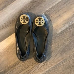 Tory Burch Classic Black Ballet Flats
